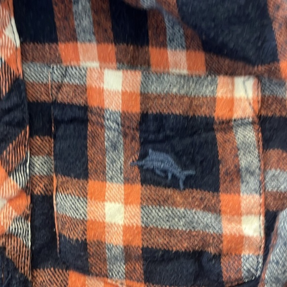 Tommy Bahama Boys plaid Flannel button-up 3T long sleeve - Picture 3 of 8